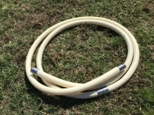 Pharmaceutical-Food-Industrial 20 Foot Teflon Hose / Stainless1.5"Tri-Clamp Ends