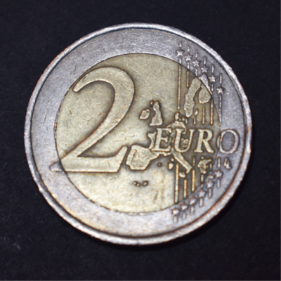 Monde 2 Euros France 2001 – Erreur De Frappe – Rare Et Collection