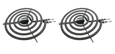 (2) Electric Range Cooktop Stove 8" Surface Burner Element for GE WB30K10014