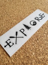 Explore outdoors - Vinyl Decal Sticker