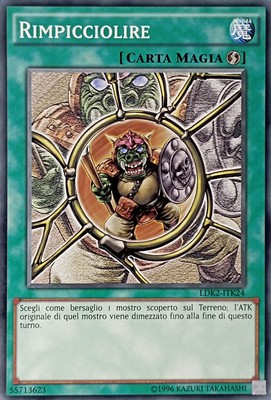 Yu Gi Oh! Schrumpfen - Common - LDK2-ITK24 - Italienisch - Neu