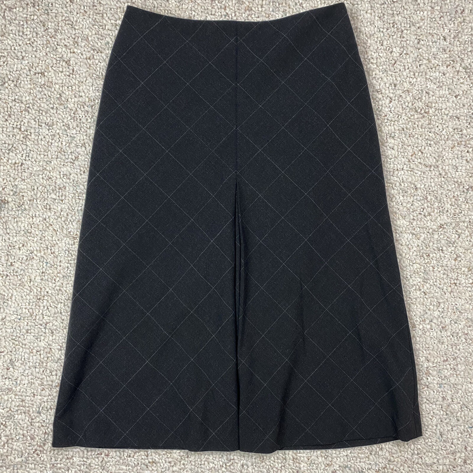 The Limited Womens Skirt sz 0 Gray Play Long A Li… - image 1