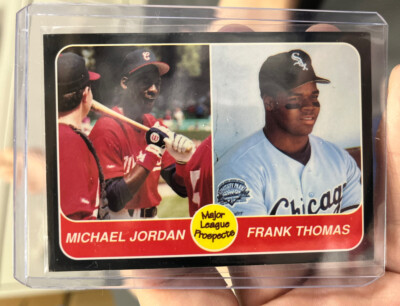 1990 Major League Prospects - Michael Jordan / Frank Thomas - HOF
