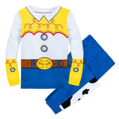 New Disney Store Jessie Pajama Set pjs Pals Costume Girls 6,7,8,10