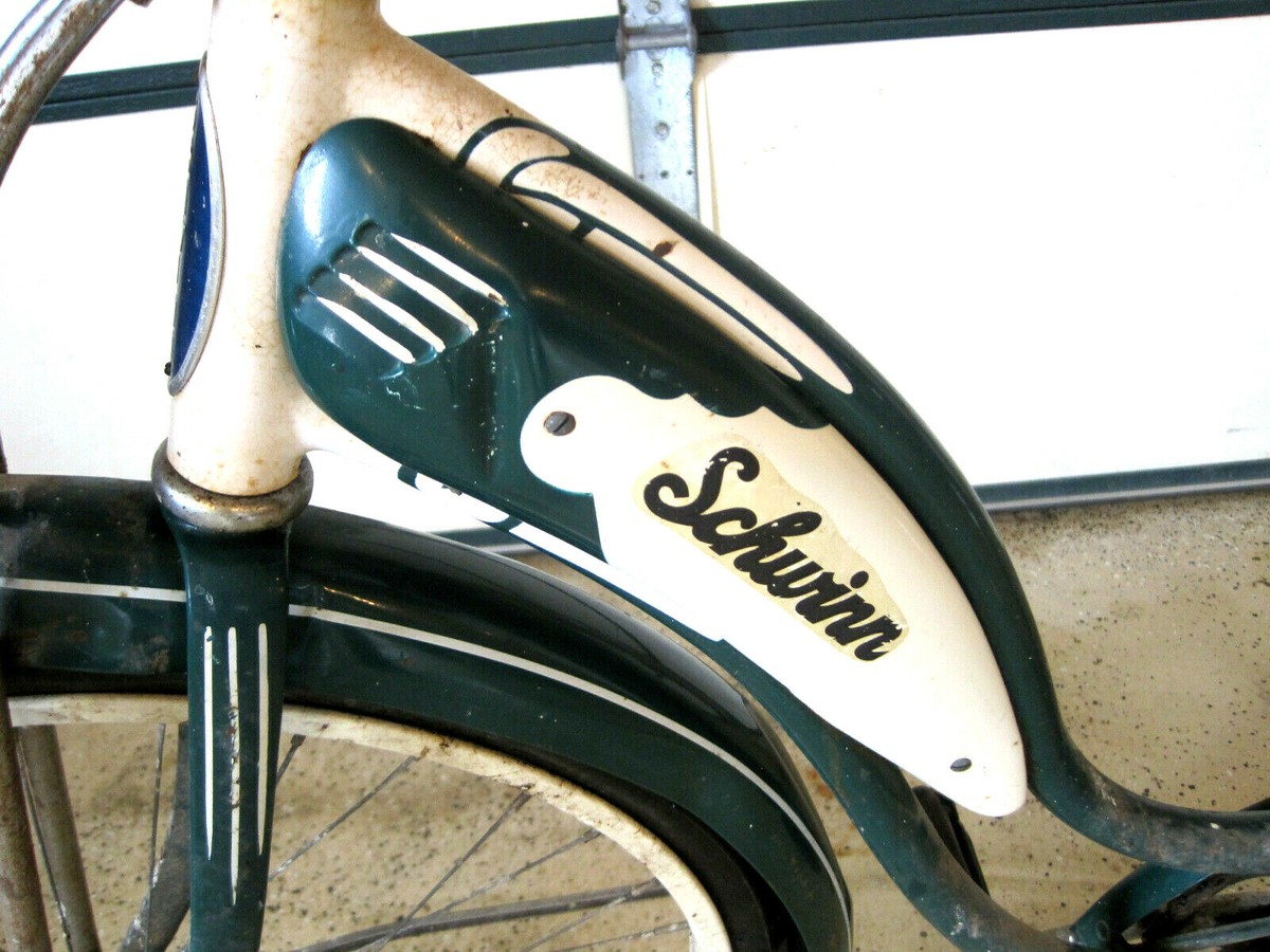 Vintage 1957 Schwinn Hornet Women's Bicycle Green B52786 LOCAL