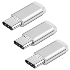 Efficient Time Saving Superior Quality High Quality 3 x Micro to Type C Adaptor