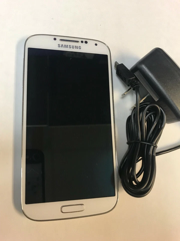 Samsung SGH-M919 Galaxy S4 4G LTE белый мороз разблокированный, б/у - справедливый - Изображение 2 из 3
