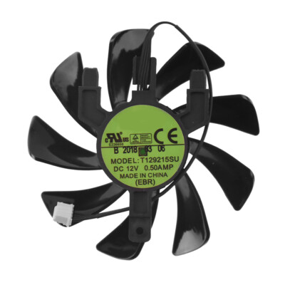 85mm T129215SU for Sapphire AMD Radeon RX470D ITX RX570 ITX Video Card Fan 4Pin