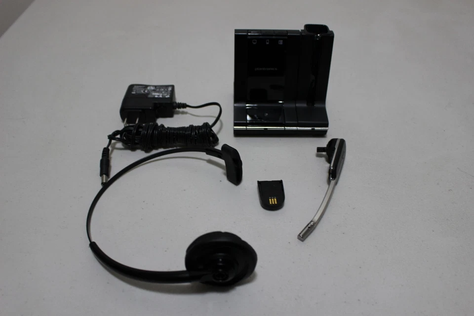 Plantronics 740 AL8-WO2 base w/ WH500 Headset - battery charger - A/C Adapter - Image 3 of 4