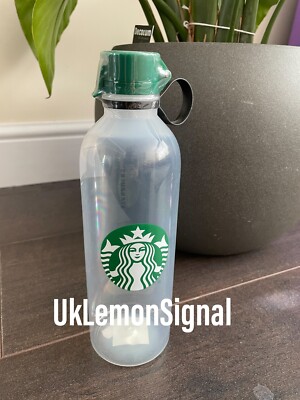Starbucks 710ML Clear Water Bottle Cup Tumbler UK STOCK | eBay
