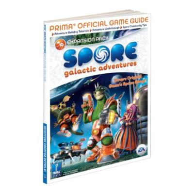 Spore Galactic Adventures, offiz. Lösungsbuch Englisch Game Guide, NEU