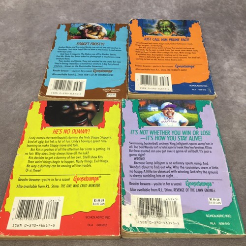 R.L. Stein Goosebumps (8),Ghosts of Fear Street Monster Dog, #1 Reader Beware-PB - Imagen 15 de 18
