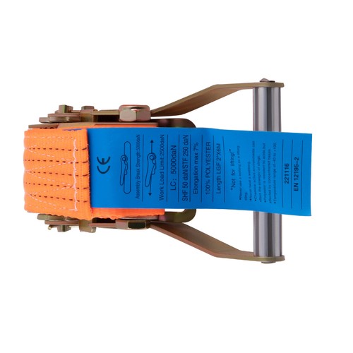 10Pcs 5000kg 6m 5tone Profi Spanngurte 2 teilig Zurrgurte Ratschengurte Gurt 5t - Bild 10 von 12