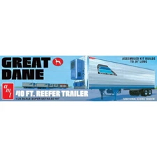 AMT 1:25 Scale Great Dane 40' Reefer Trailer Model Kit #1249~NEW in BOX