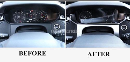 2x Cubierta de borde de tablero delantero para Land Rover Range Rover Velar 2017-2021 - Imagen 4 de 8