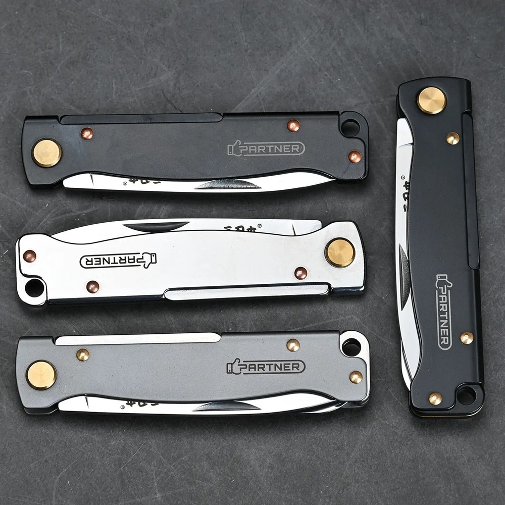 Multi-tool Folding Knife with Scissors for Hunting Camping Survival Tactical 12C27 Steel