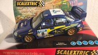 QQ 6123 scalextric Subaru Impreza WRC Swrt R Neuseeland #8 MÄKinen SCX