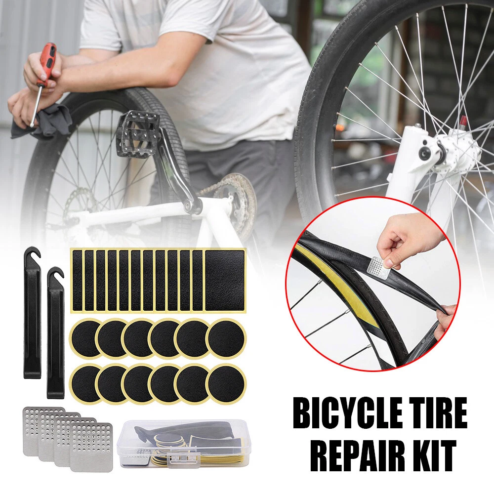Road bike flat tire repair kit hot sale