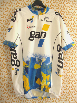 Maillot Cycliste Nalini Gan 1996 – Eddy Merckx – Taille XL – Vintage France