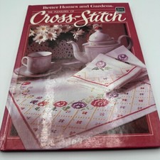 Better Homes  Gardens The Pleasures Of Cross-Stitch Hardcover Book 1984