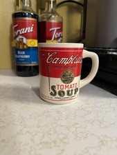 Vintage 1960s Era “Campbell’s Tomato Soup” Ceramic Mug - Made In USA