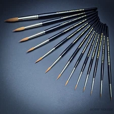 Rosemary & Co Series 33 Pure Kolinsky Pointed Full Range Fast Shipping