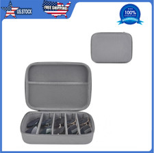 Travel Sunglasses Organizer Glasses Case Multiple Pairs with Gray 5 Slots