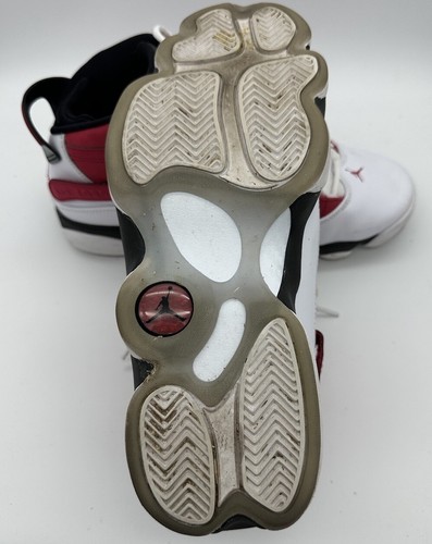 ZAPATO BALONCESTO NIKE JORDAN 6 ANILLOS Talla 9322992 106 Blanco Rojo Negro CARMINE Air - Imagen 14 de 22