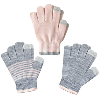 EvirdWear Touchscreen Kids Gloves for Boys Girls, Child Winter Warm Glove