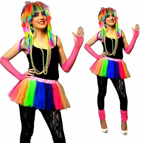NEON 80s 90s FANCY DRESS HEN PARTY 