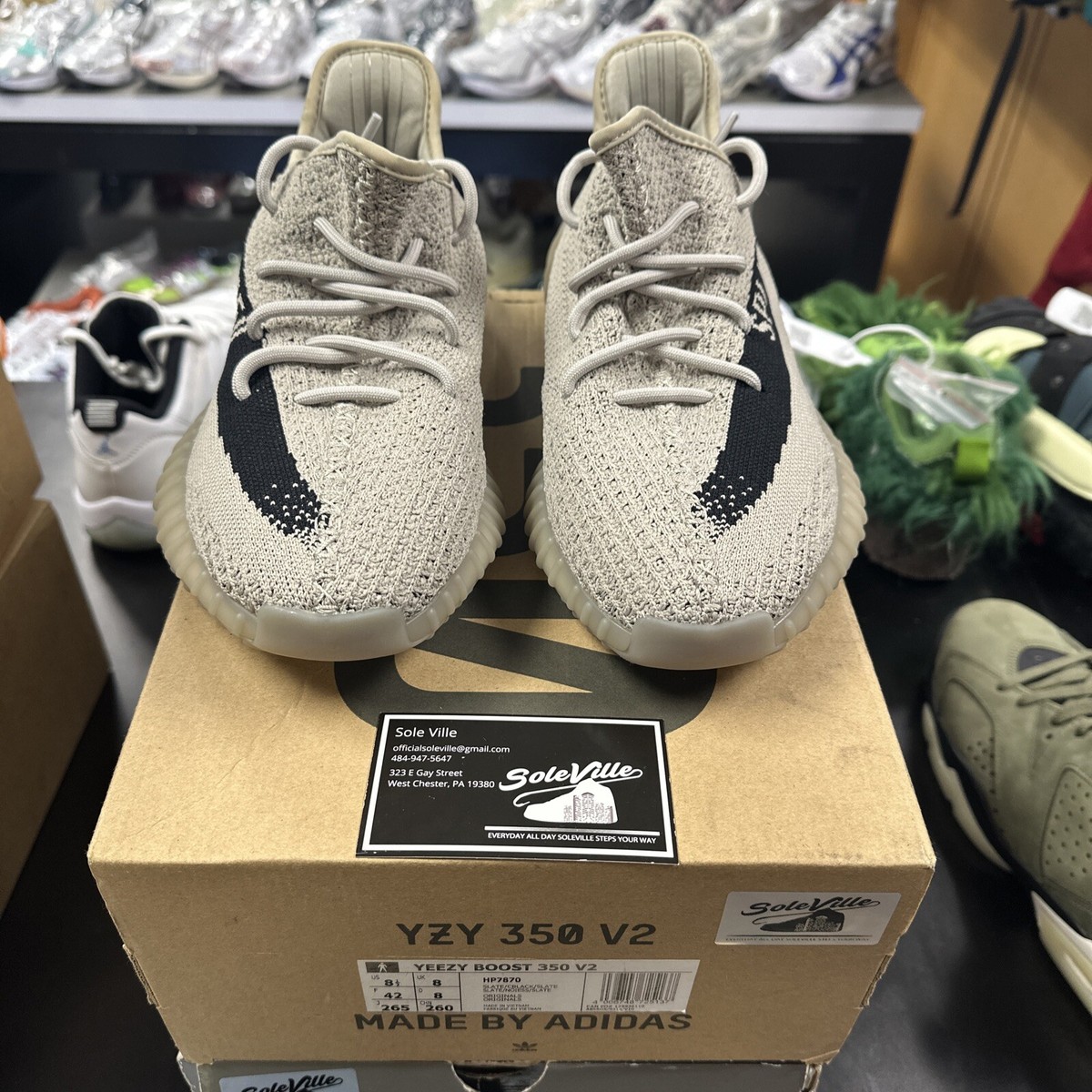 Size adidas Yeezy Boost 350 V2 Low Slate