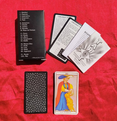 Chelman Tarot Cards OOP Marked Tarot Deck For Magic or Tarot Christian Chelman - Photo 2/14