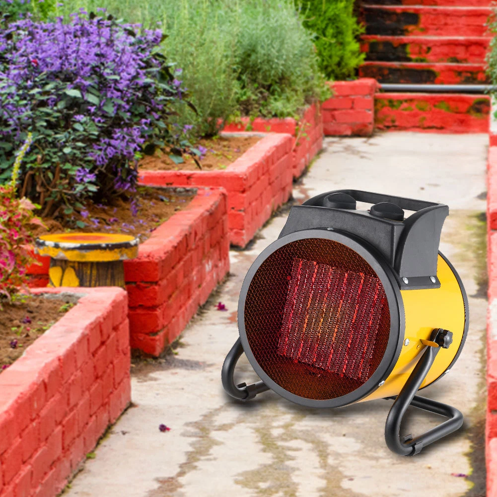 3KW Electric Fan Heater Industrial Workshop Blow 3000W 220V Space Heater  Fire | eBay