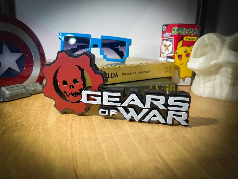 Figura de Acción Gears of War Nerd Geek Edición Colección Regalo Fan Art Gamer Foto 3 de 3