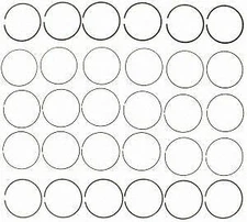 Premiumium Piston Rings  Mahle Original  42239CP