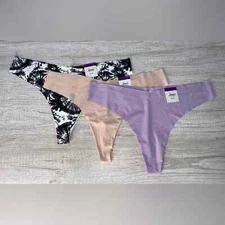 Jenni’s Women’s Thong Panties - Set of 3