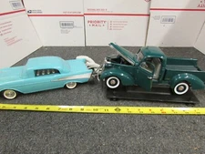 2 TeleMania 1957 Chevy Car Phone & Road Signature 1937 Studebaker Coupe Car LOT