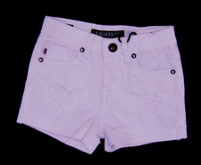 VIGOSS JEANS GIRLS WHITE SHORT SIZE 4-6X