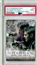 2014 Supernatural We Need to Talk SSN 1-3 JTH PSA 9
