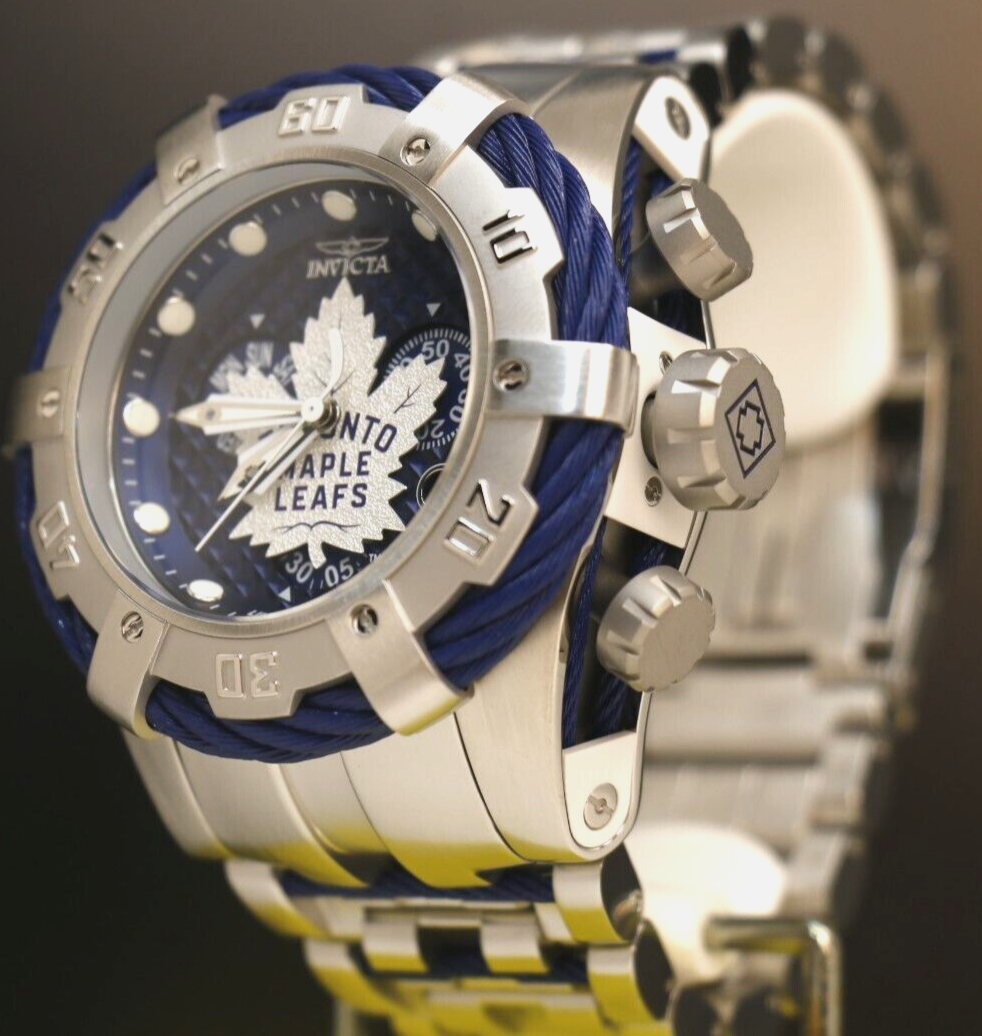 Invicta Grand Bolt Men's 53mm Watch TORONTO MAPLE LEAFS MEN'S