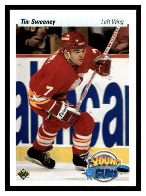 1990 Upper Deck #531 Tim Sweeney - Calgary Flames YG, RC
