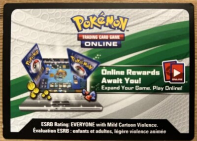 1x Pokemon PTCGO Code Card TCG (Send In Messages)