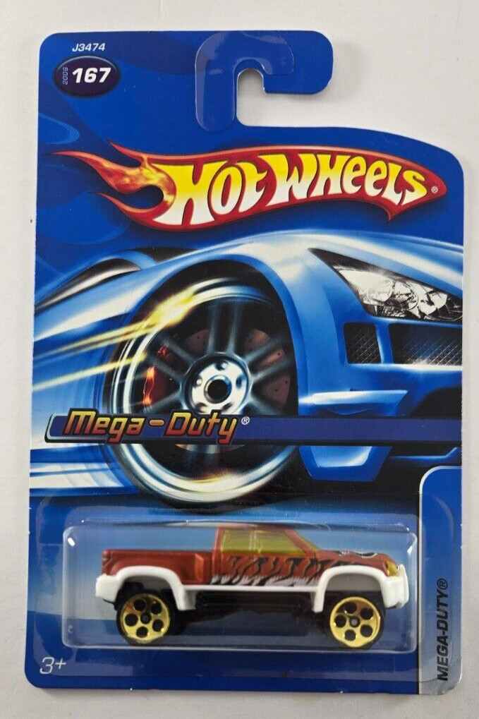 Hot Wheels 2006 #167 ORANGE MEGA DUTY