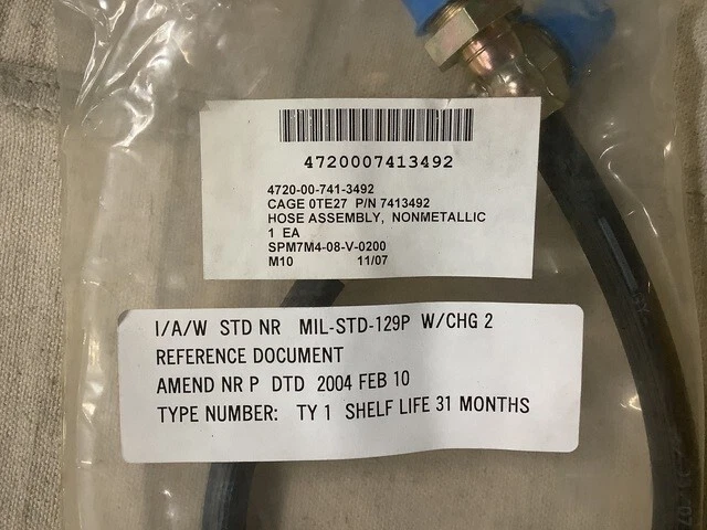 GENUINE MILITARY M809 M54A2 7413492 4500 PSI FRONT FRAME, AXLE 
