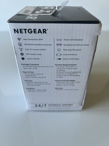 Netgear AC750 WiFi Wall Plug Range Extender and Signal Booster - Picture 4 of 4