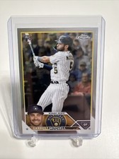 2023 Topps Chrome Garrett Mitchell Rookie Card Milwaukee Brewers Baseball RC 110