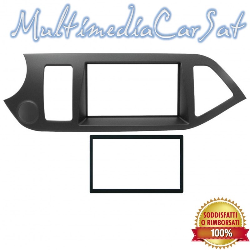 Phonocar 03213 Mascherina 2 DIN Antracite Kia Picanto 2011> | Top Qualità