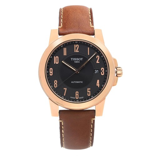 Tissot Gentleman 44mm Steel Black Dial Automatic Mens Watch T098.407.36.052.01