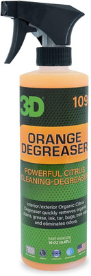 Orange Degreaser   Citrus-Based Car Cleaner for Oil, Grease, Grime & Adhesives  