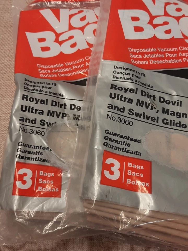 Vacuum Bags Home Care Type U  Royal Dirt Devil, Ultra / Magnum MVP Lot Of 5 - Image 4 of 4
